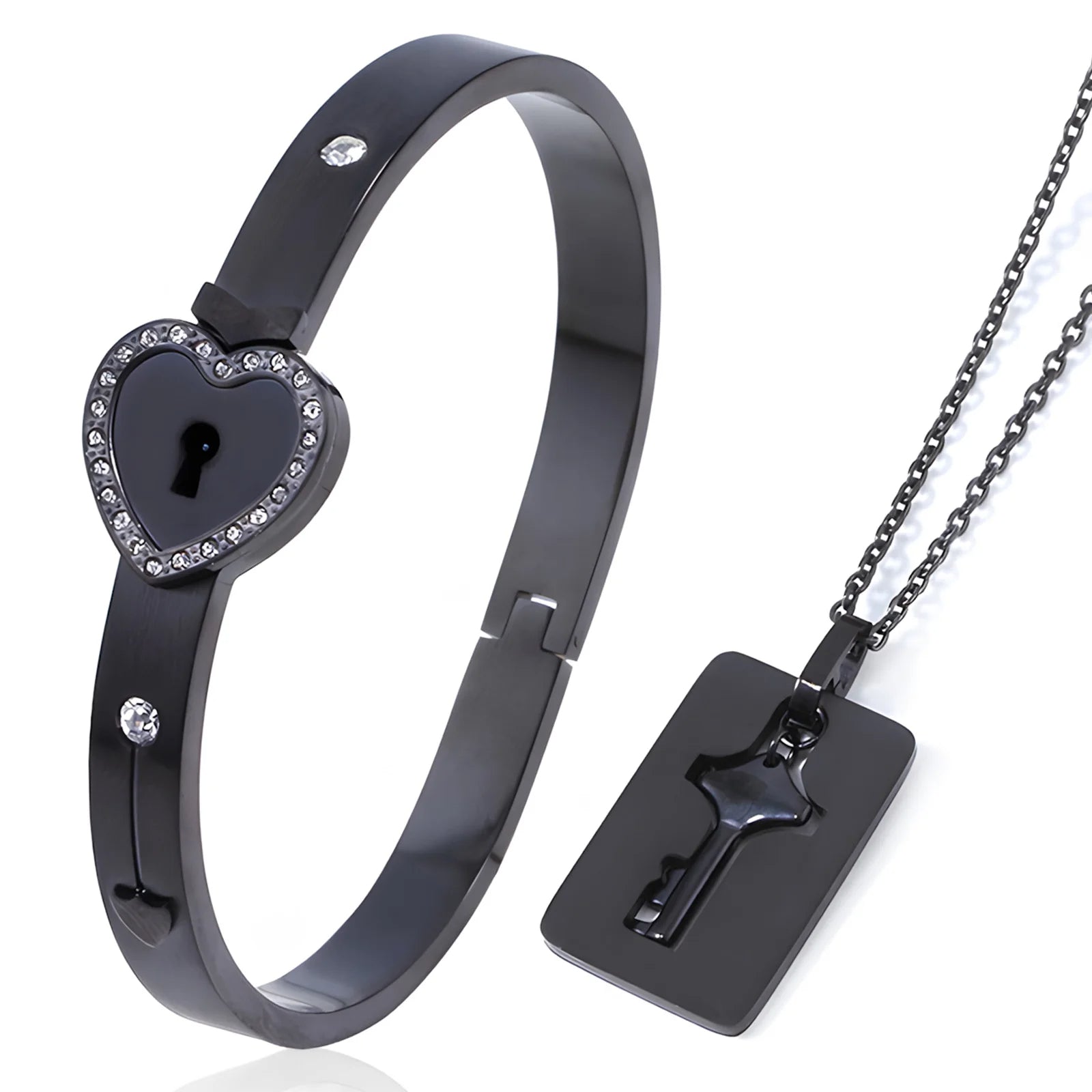 Heart-Shaped Key Couple Bracelets – Perfect Gift for Lovers