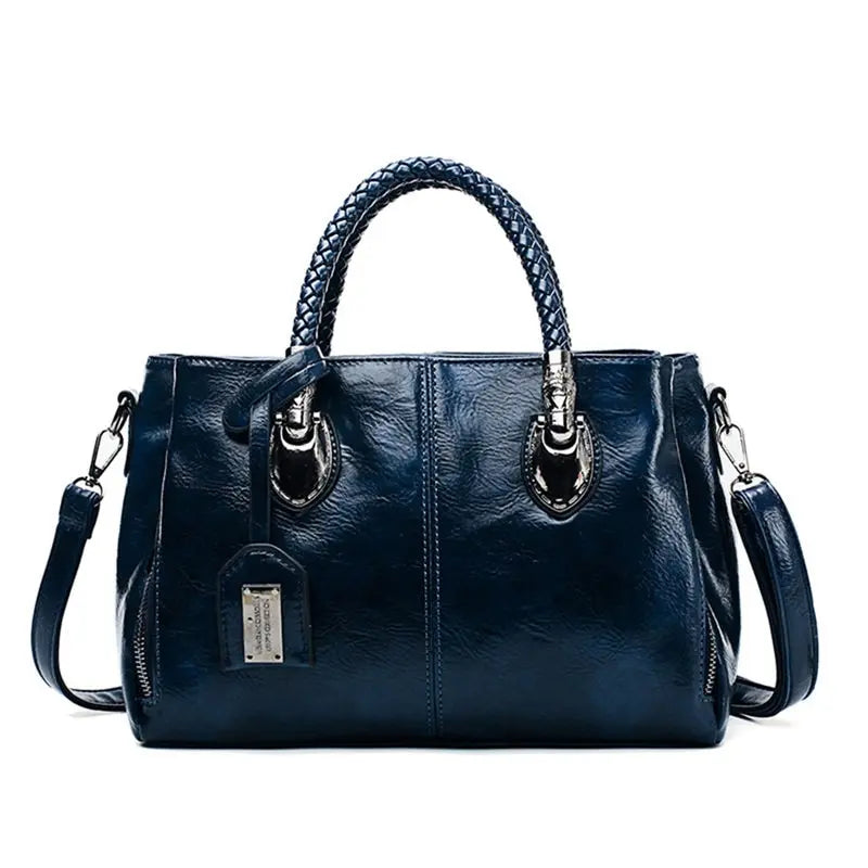 Premium Large Leather Tote – Ideal for Daily Use & Versatility